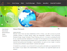 Tablet Screenshot of abnoosh.com